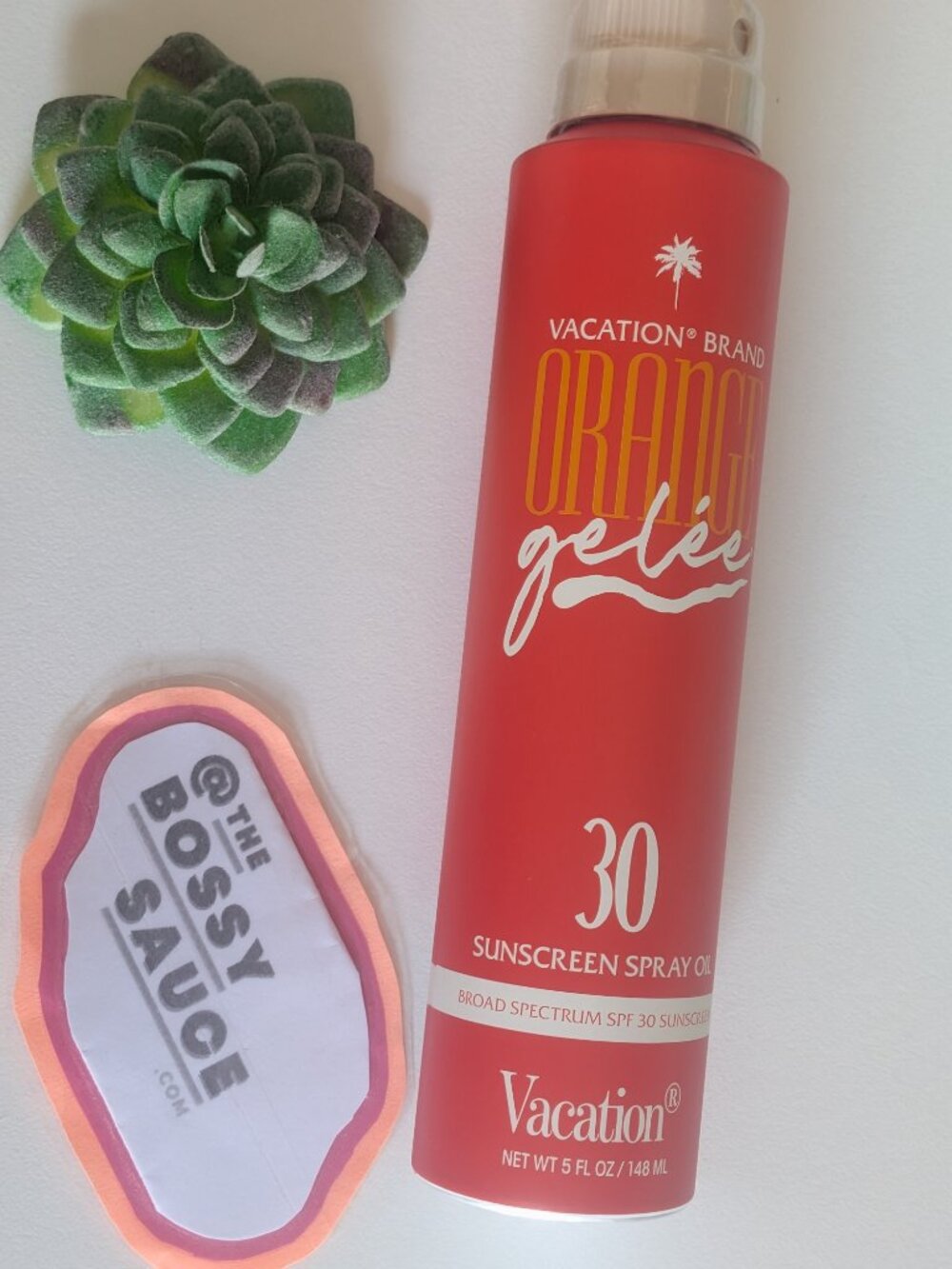 VACATION Orange Gelée Sunscreen Spray Oil SPF 30 (vegan) NEW